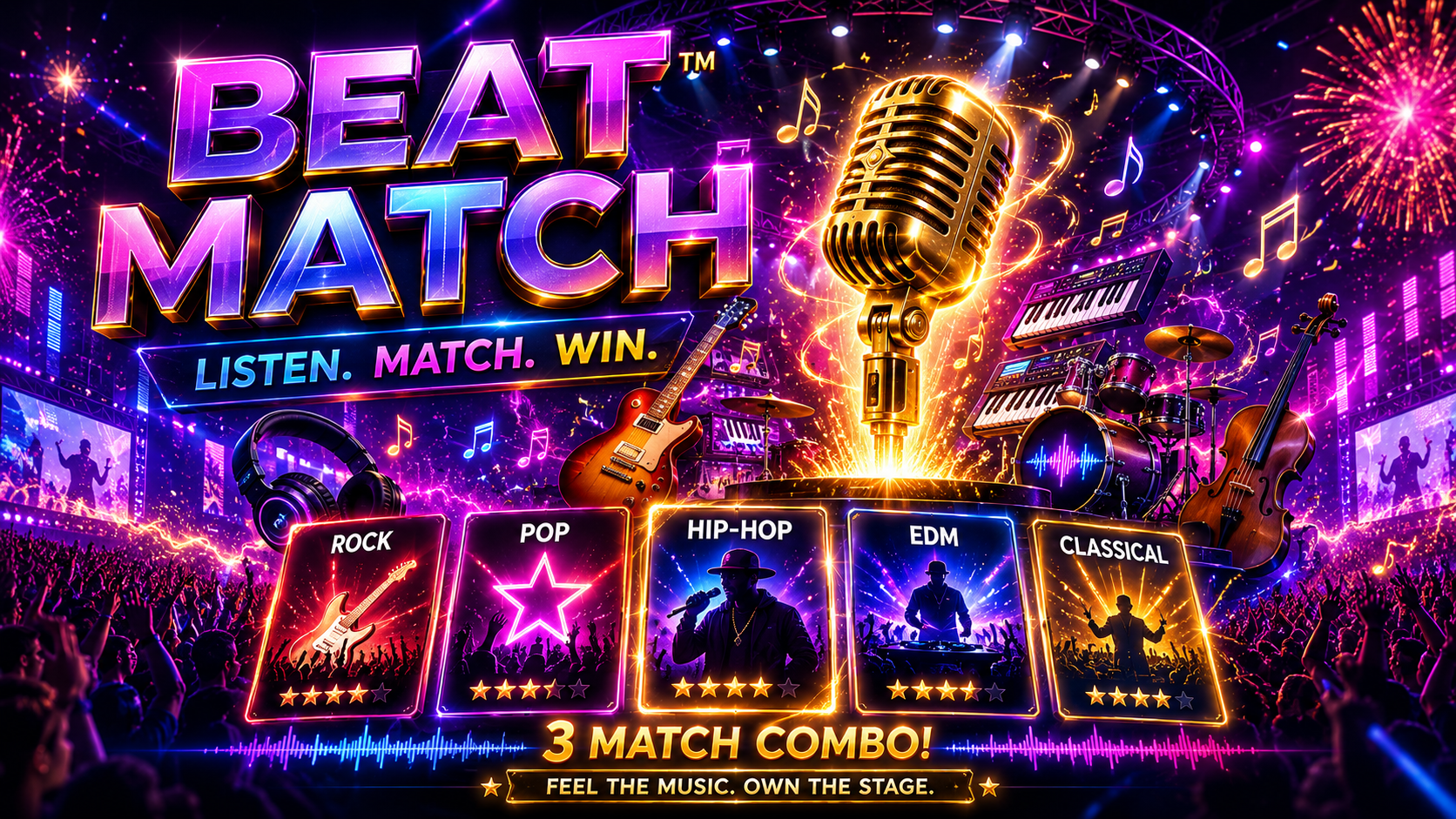 beat-match key art