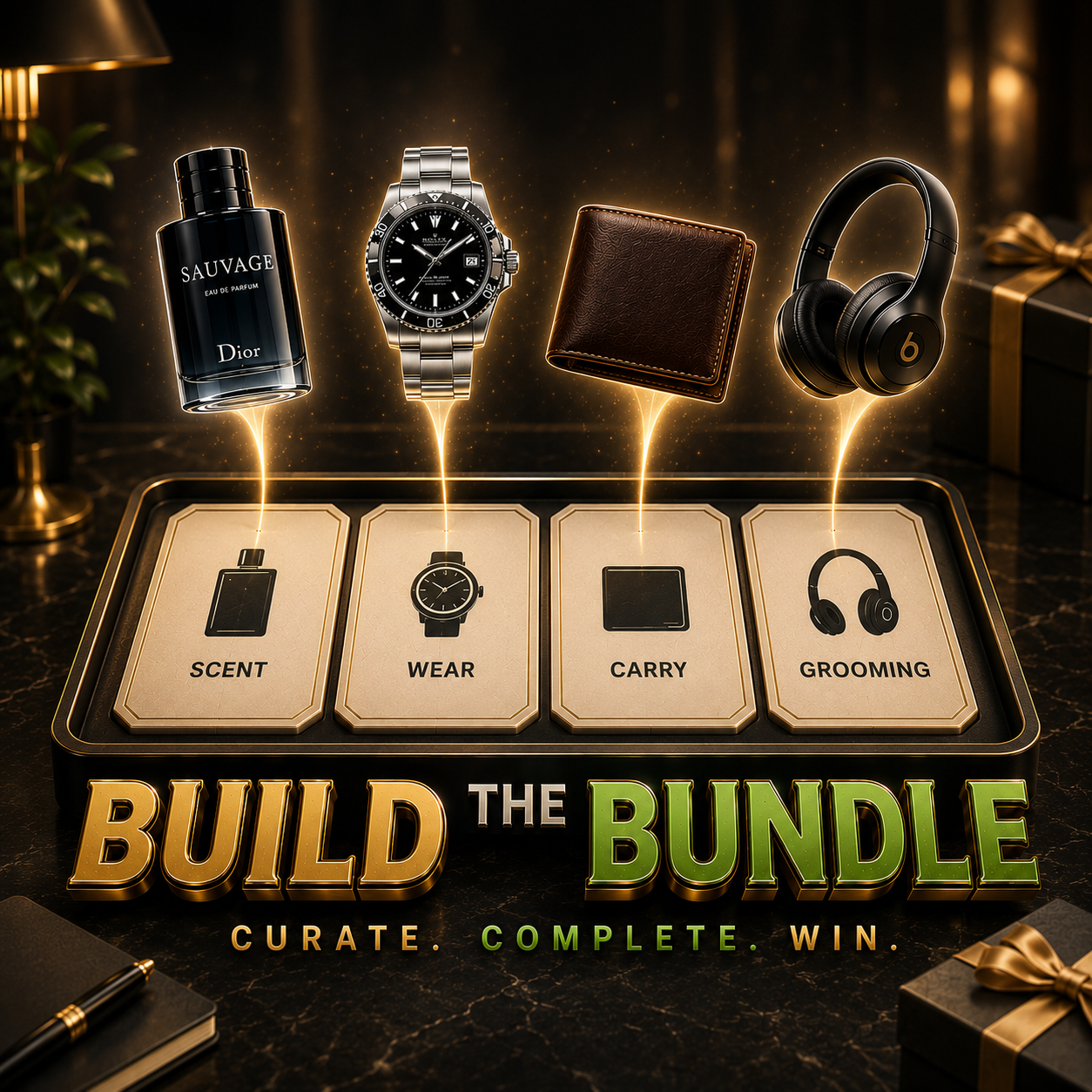 Build the Bundle key art