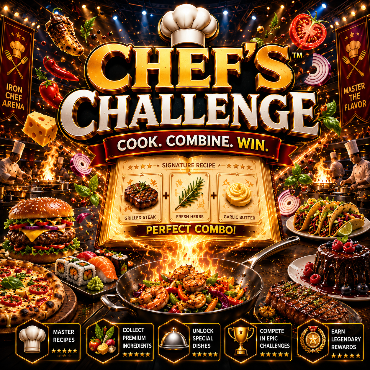 Chef's Challenge key art