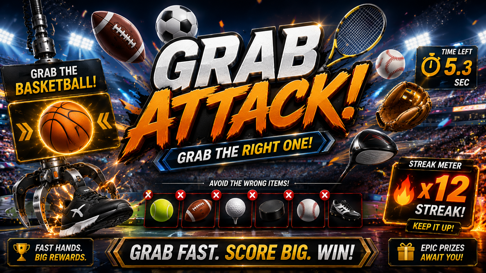 Grab Attack key art