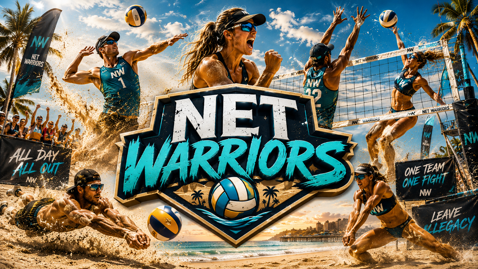 Net Warriors key art
