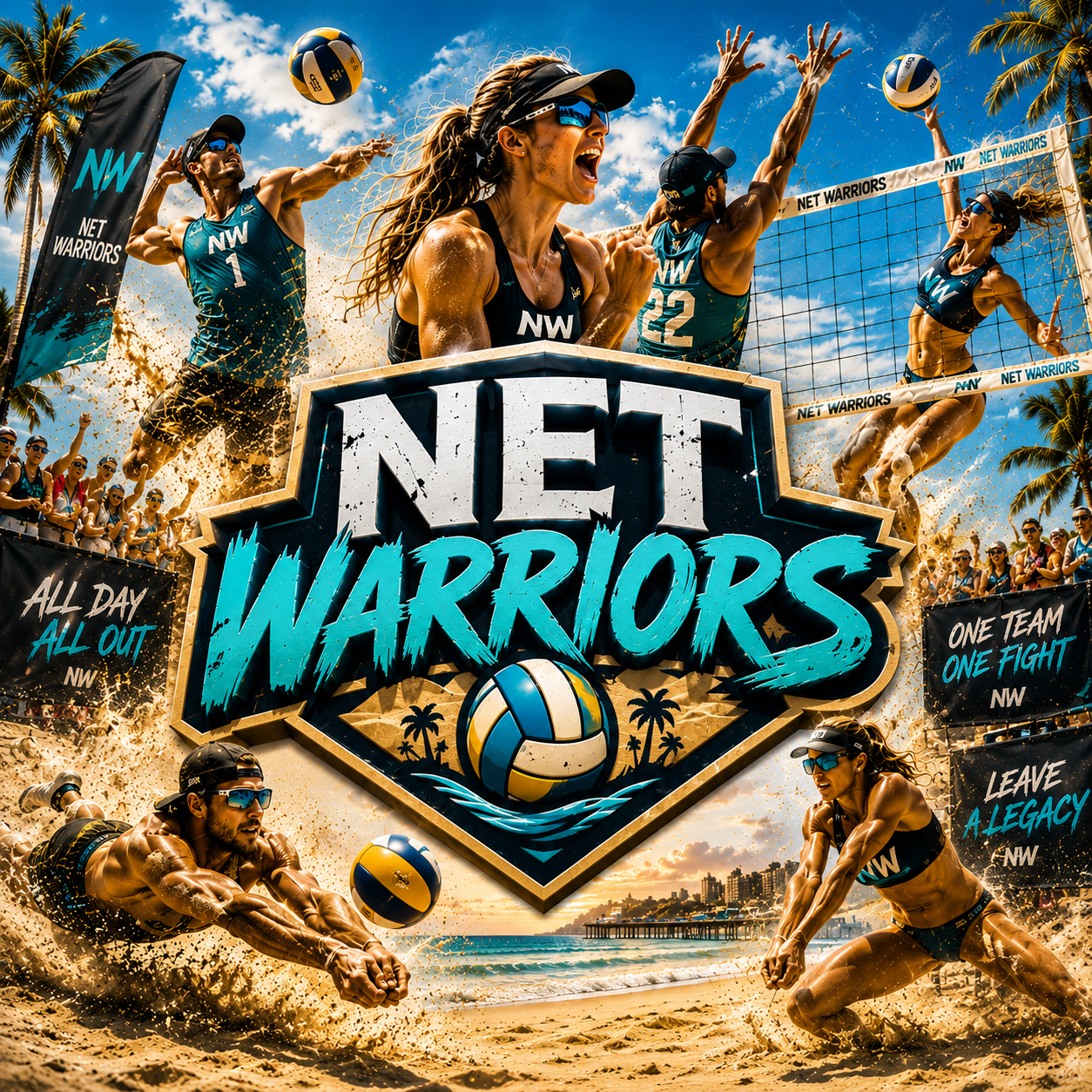 Net Warriors key art