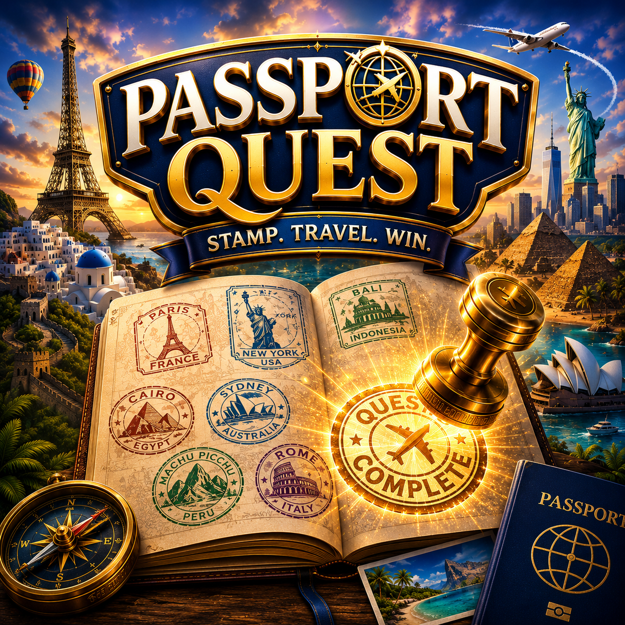 Passport Quest key art