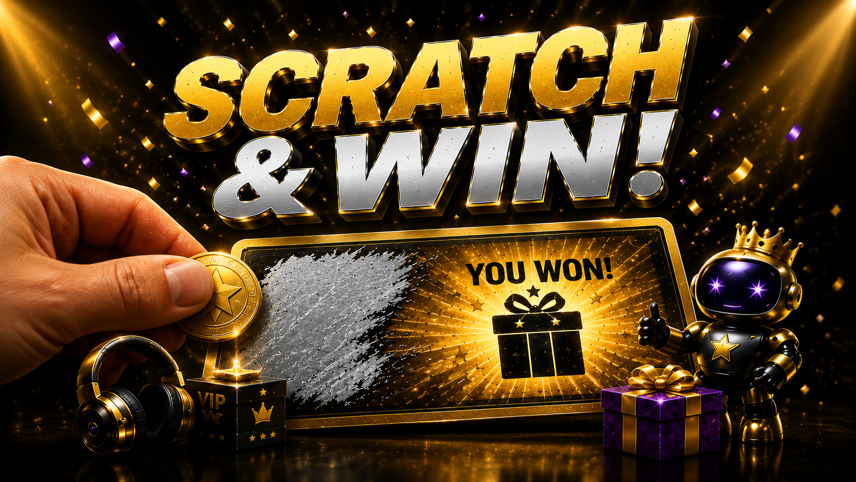 scratch-win key art