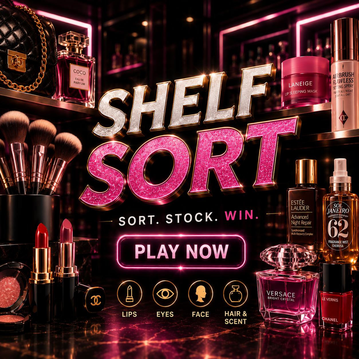 Shelf Sort key art