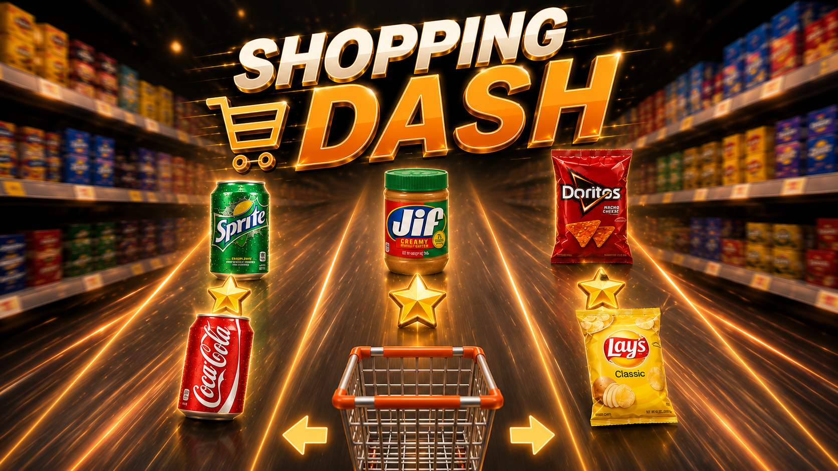 shopping-dash key art