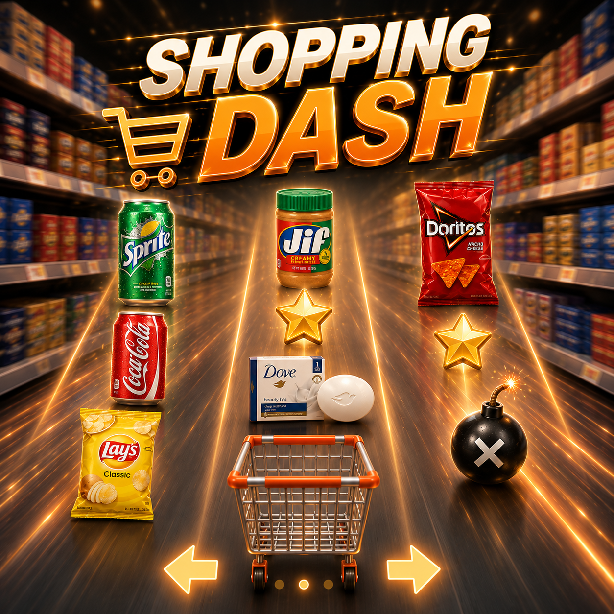 Shopping Dash key art