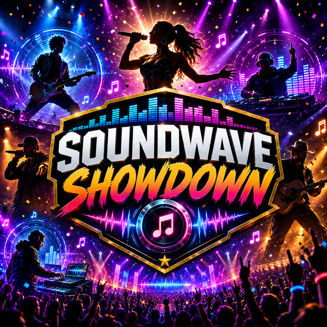 Soundwave Showdown key art