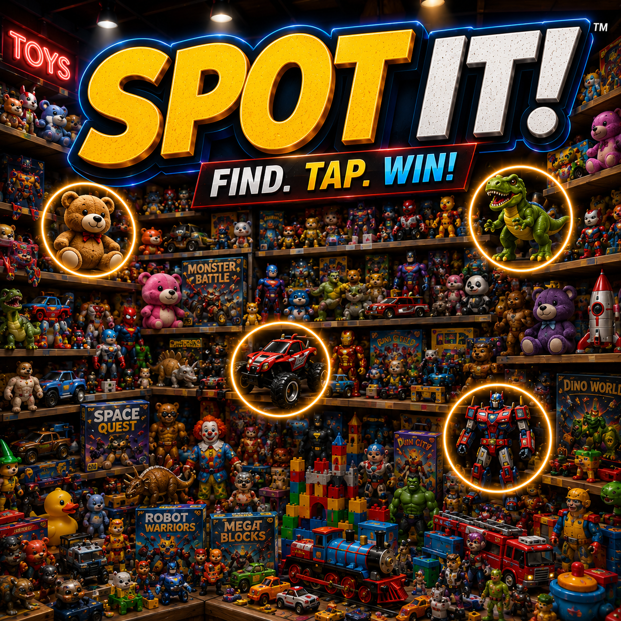 Spot It! key art