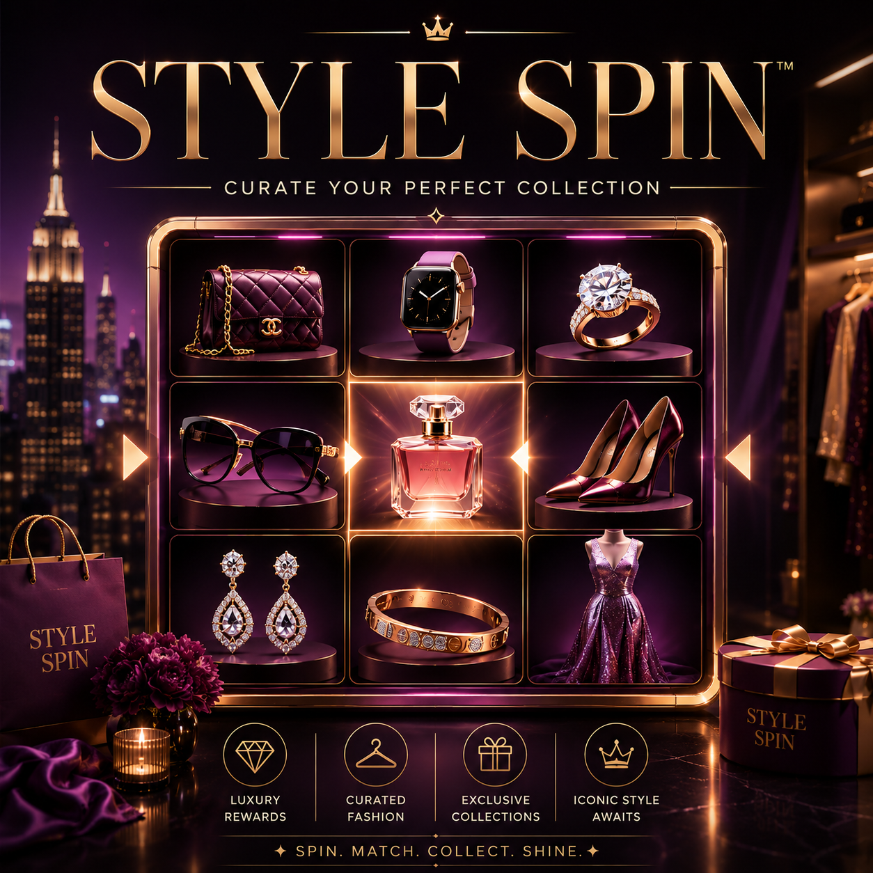 Style Spin key art