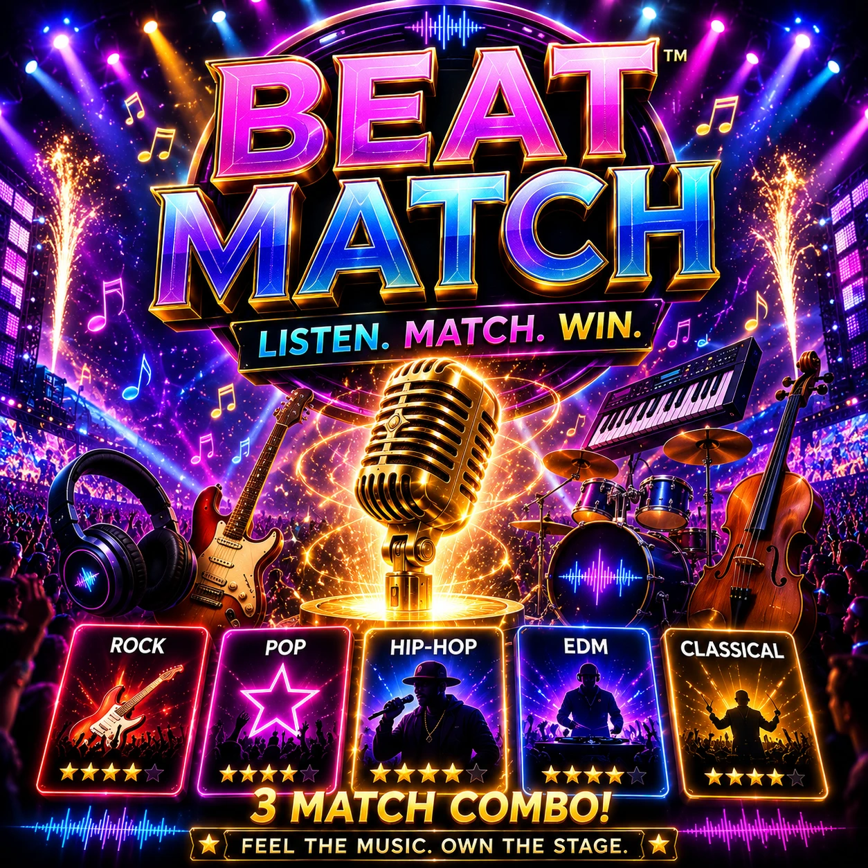 Beat Match — a Sizzle rhythm game