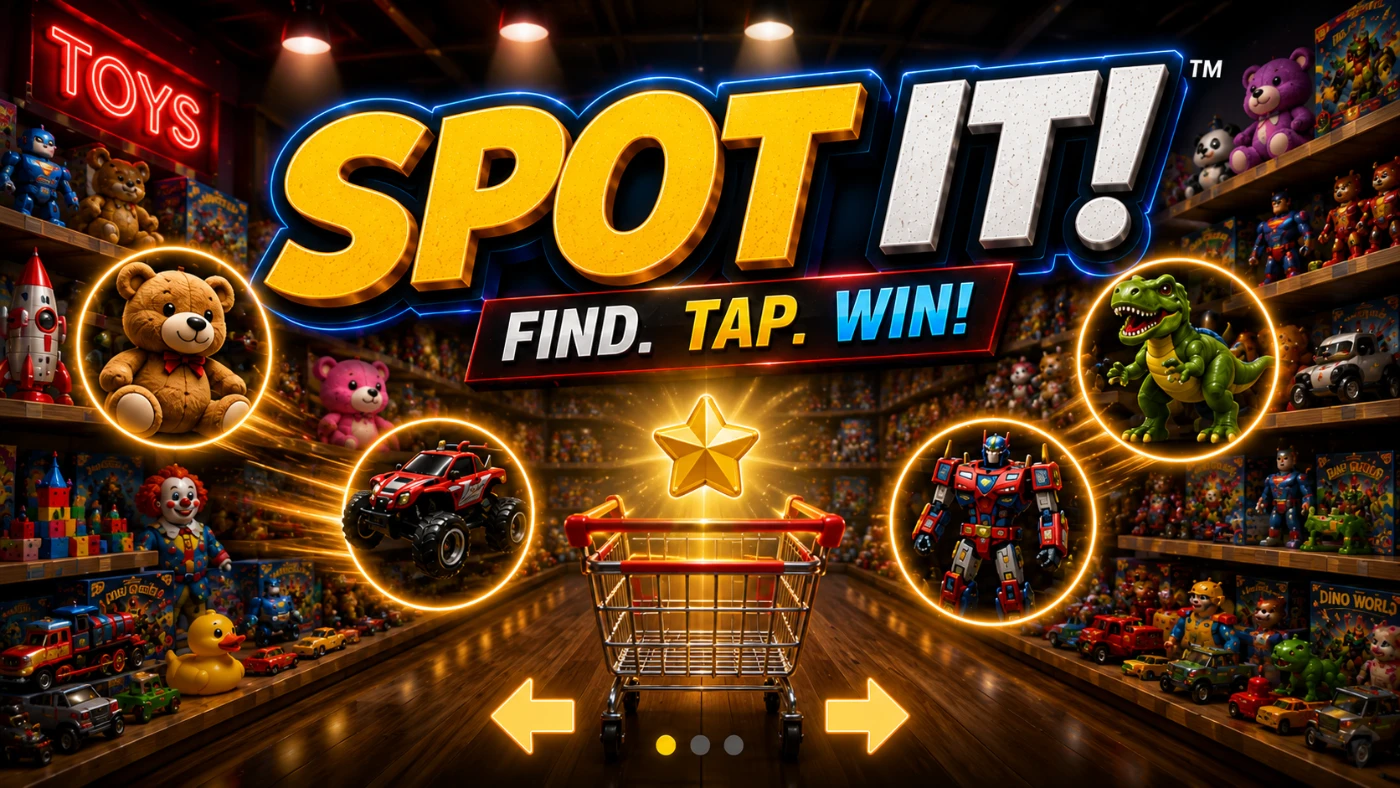 Spot It! key art